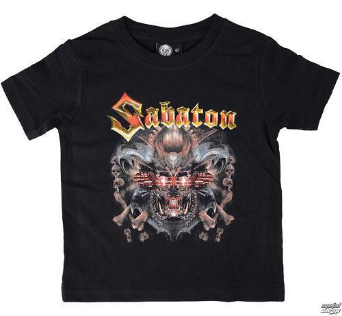 tričko detské Sabaton - Metalizér - Black - Metal-Kids - MK60