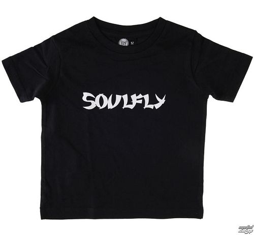tričko detské Soulfly - Logo - Black - Metal-Kids - MK230
