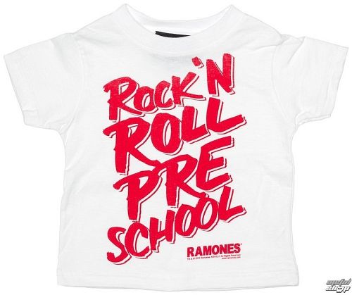 tričko detské SOURPUSS - Ramones - RNR Pre School - White - SPKT4