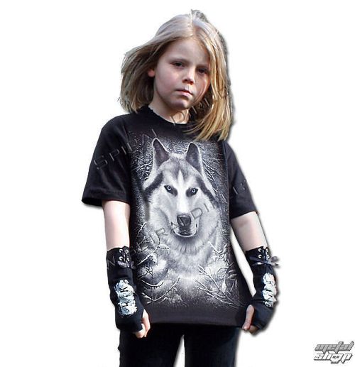 tričko detské SPIRAL - White Wolf - TR324501