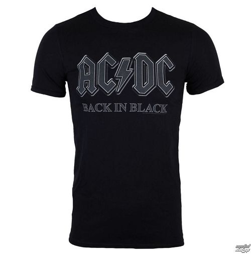 tričko pánske AC/DC - Black In Black - LOW FREQUENCY - ACTS05001