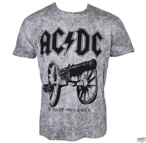 tričko pánske AC/DC - FOR THOSE ABOUT TO ROCK - PLASTIC HEAD - KU010