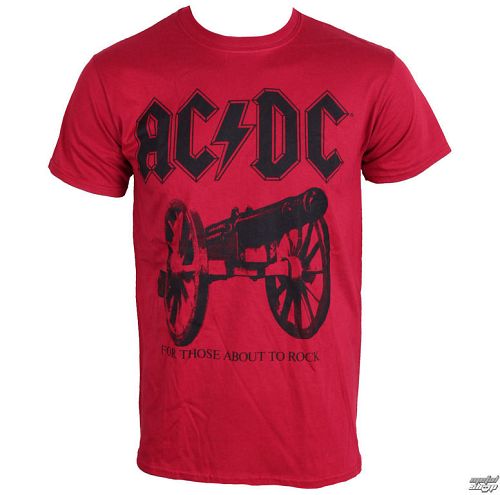tričko pánske AC/DC - For Those About To Rock - PLASTIC HEAD - PH9277