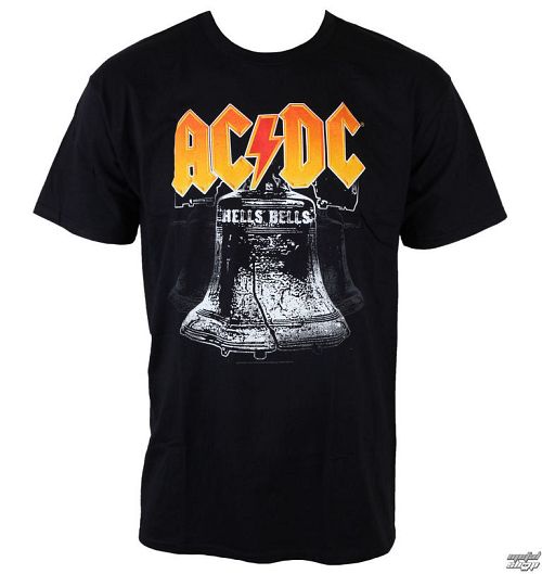 tričko pánske AC/DC - Hells Bells - BLK - LOW FREQUENCY - ACTS05006