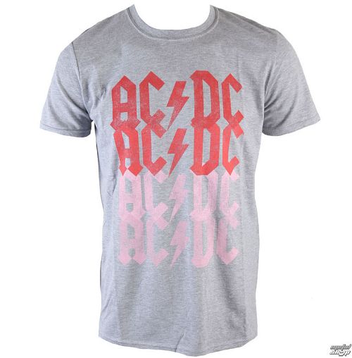 tričko pánske AC/DC - Logo Fade - ROCK OFF - ACDCTS04MG