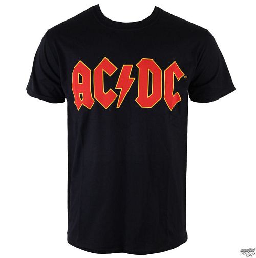 tričko pánske AC/DC - Logo - ROCK OFF - ACDCTS02MB