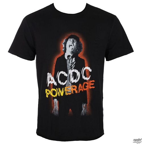 tričko pánske AC/DC - POWERAGE - BLACK - AMPLIFIED - ZAV210APA