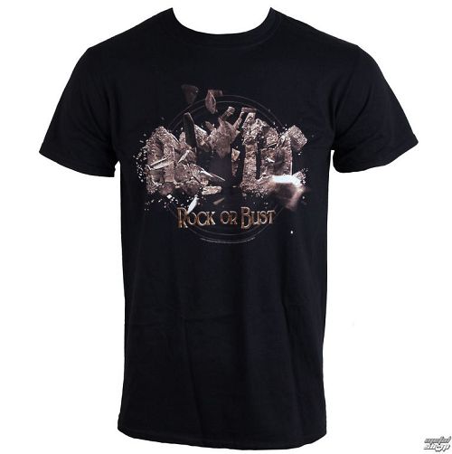 tričko pánske AC/DC - Rock Or Bust Explosion - BLACK - LIVE NATION - PE12089TS