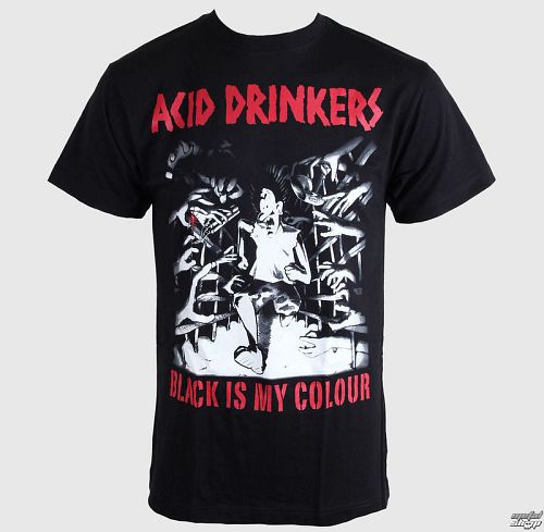 tričko pánske Acid Drinkers - Black Is My Colour - Black - CARTON - 436