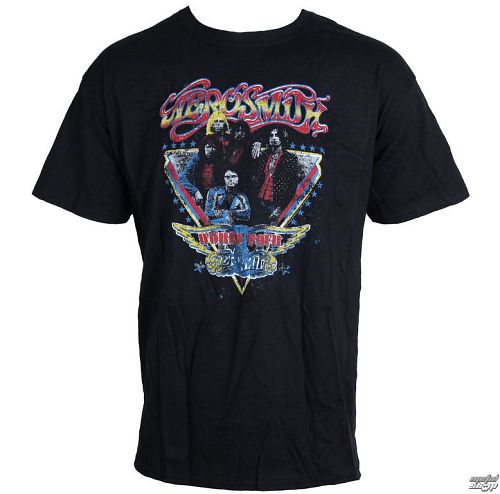 tričko pánske Aerosmith - Distressed World Tour - LIVE NATION - PE11759TS