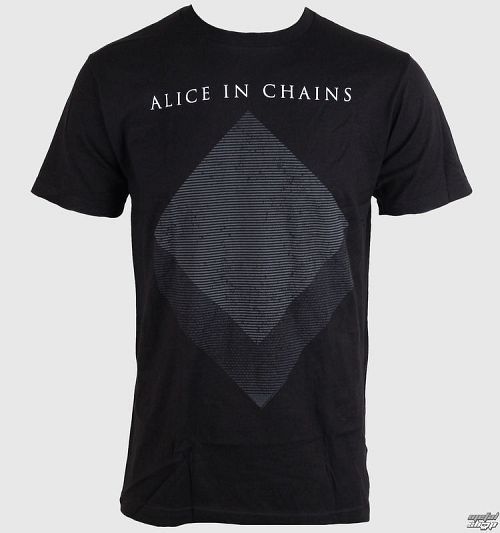 tričko pánske Alice In Chains - Bicubic - Black - BRAVADO - AIC1010