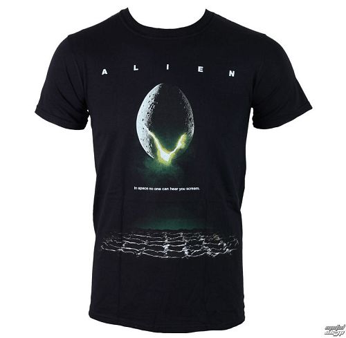 tričko pánske Aliens - Poster - Black - LIVE NATION - PE12421TSBP