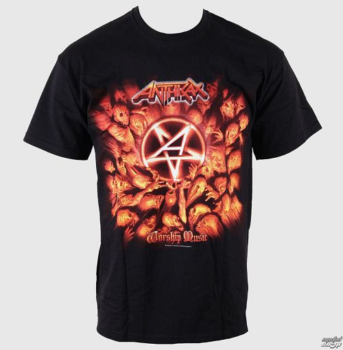 tričko pánske Anthrax - Worship Music - EMI - ANTHTEE06MB