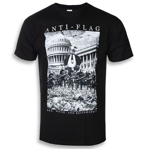 tričko pánske Anti Flag - Capital - Black - KINGS ROAD - 20102193