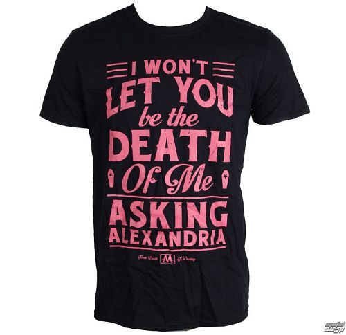 tričko pánske Asking ALEXANDRIA - Death Of Me - BLK - LIVE NATION - PE12114TSBP