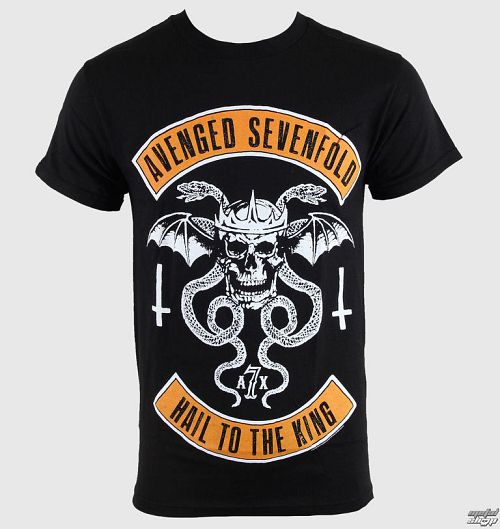 tričko pánske Avenged Sevenfold - Upssside Down Black - BRAVADO - 179513380