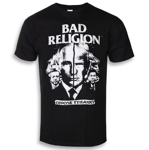 tričko pánske Bad Religion - Oppose Tyranny - Black - KINGS ROAD - 20109814