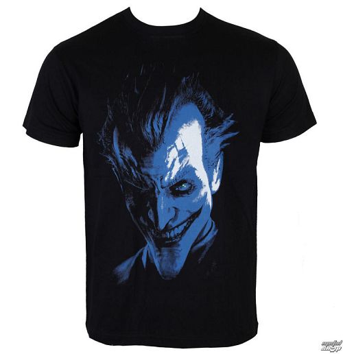 tričko pánske Batman - Arkham Joker - Black - HYBRIS - WB-1-ARK1001-H57-12