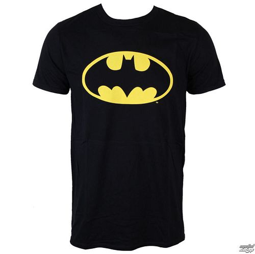 tričko pánske BATMAN - Logo - BLK - LOW FREQUENCY - WALF10020