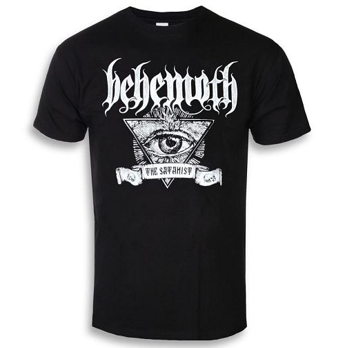 tričko pánske Behemoth - Satanist Banner - Black - KINGS ROAD - 20110326