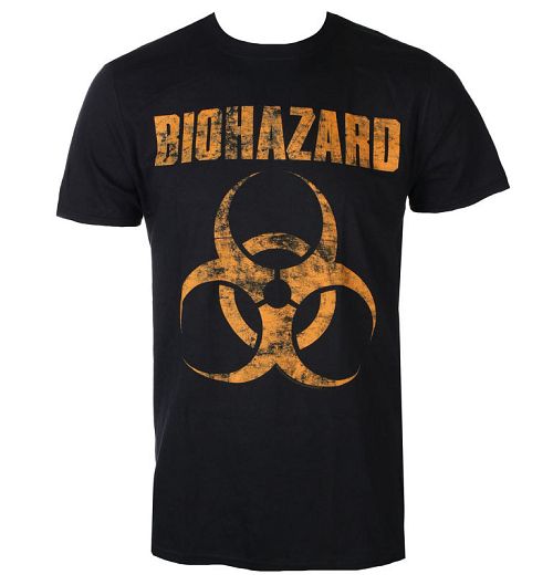 tričko pánske BIOHAZARD - LOGO - PLASTIC HEAD - PH10875