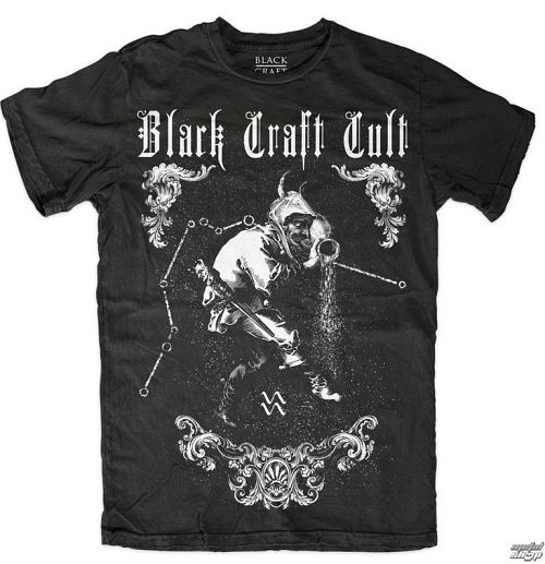tričko pánske BLACK CRAFT - Aquarius - Black - MT112AS