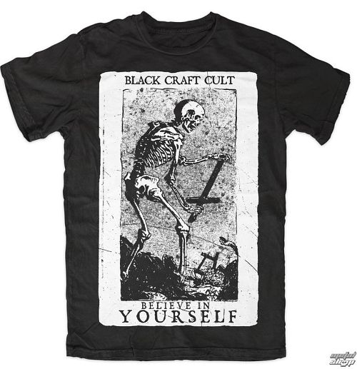 tričko pánske BLACK CRAFT - Believe In Si - Black - MT003BF
