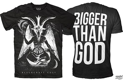 tričko pánske BLACK CRAFT - Bigger Than God - Black