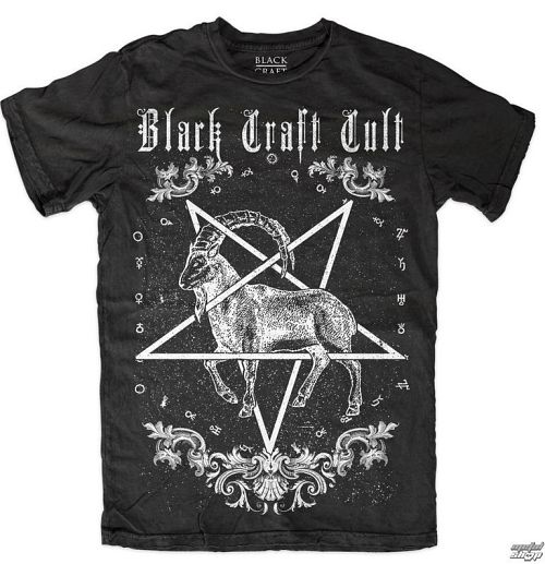 tričko pánske BLACK CRAFT - Capricorn - Black - MT111CN