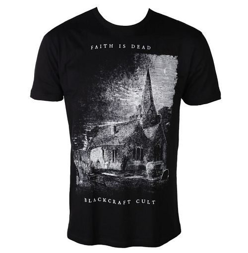 tričko pánske BLACK CRAFT - Faith is Dead - MT158FD