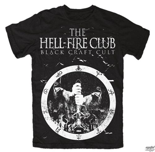 tričko pánske BLACK CRAFT - Hell Fire Club - MT015HB