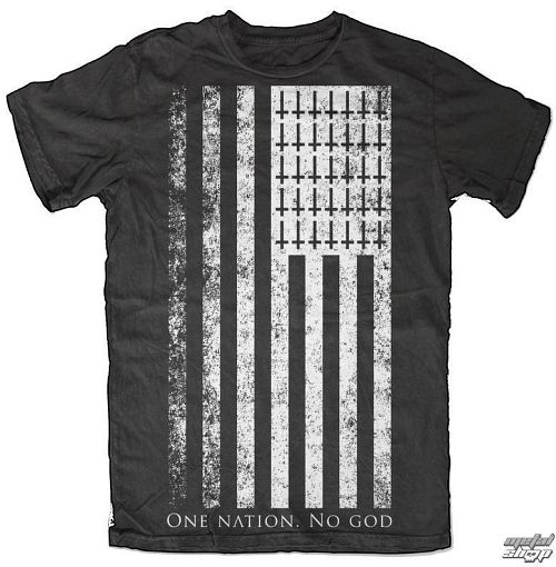tričko pánske BLACK CRAFT - One Nation. No God - Black - MT024ON