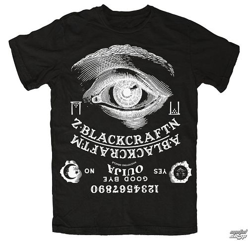 tričko pánske BLACK CRAFT - Ouija - Black - MT025OA