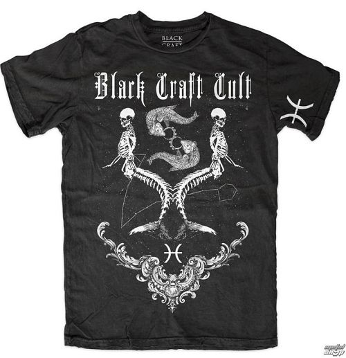 tričko pánske BLACK CRAFT - Pisces - Black - MT113PS