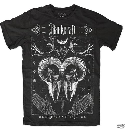 tričko pánske BLACK CRAFT - Saint Dead - Black - MT092SD