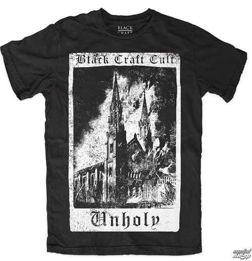 tričko pánske BLACK CRAFT - Unholy Tarot - Black - MT083UT