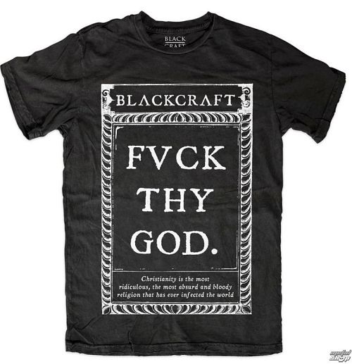 tričko pánske BLACK CRAFT - Voltaire - Black