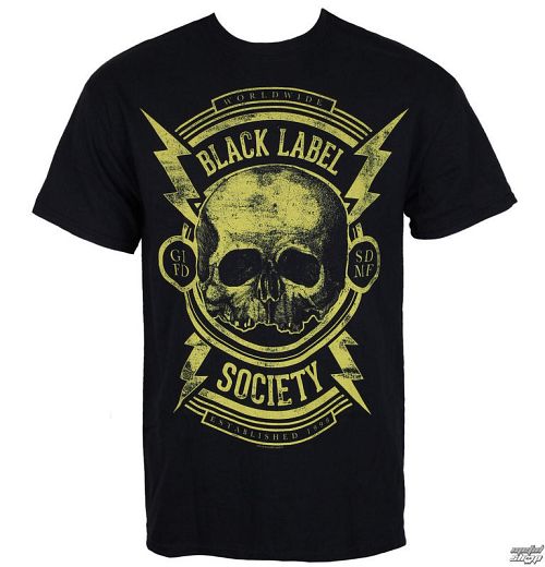 tričko pánske Black Label Society - Skull Black - PRO067