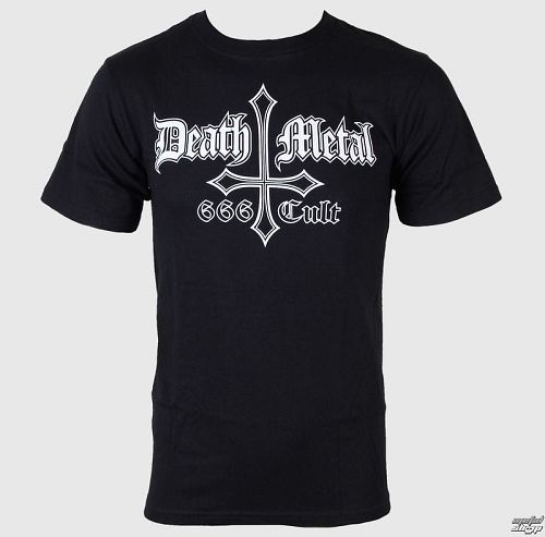 tričko pánske Black Metal - Death Metal 666 Cult - JSR - BLM104