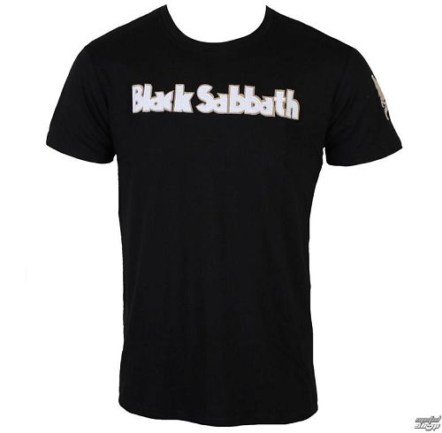 tričko pánske Black Sabbath - Logo & Daemon - Black - ROCK OFF - BSAPSLUB01MB