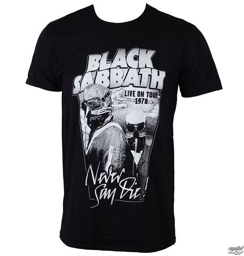 tričko pánske Black Sabbath - Never Say Die - ROCK OFF - BSTS19MB