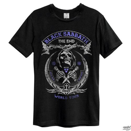 tričko pánske Black Sabbath -The End - Black - AMPLIFIED - ZAV210BTE