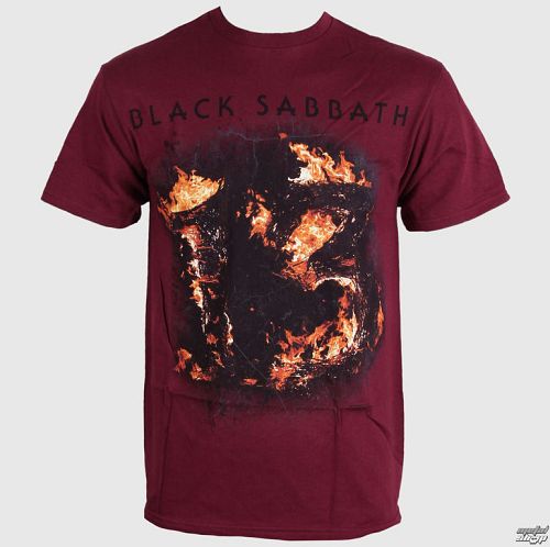 tričko pánske Black Sabbath - Twe Maroon - Red - BRAVADO - 3419041