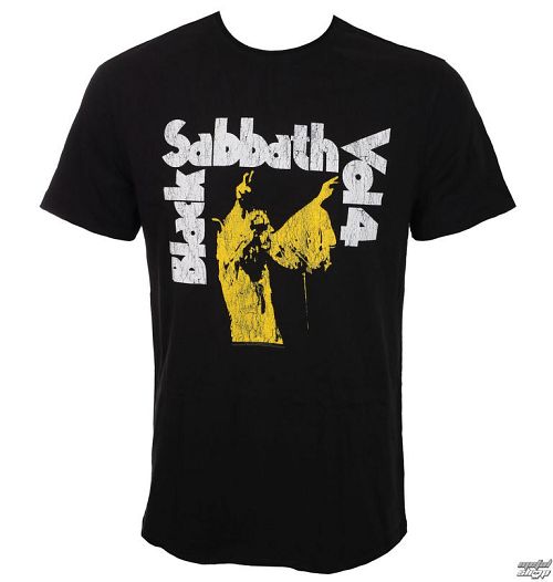 tričko pánske BLACK V SOBOTU - BLACK - AMPLIFIED - ZAV210BS4