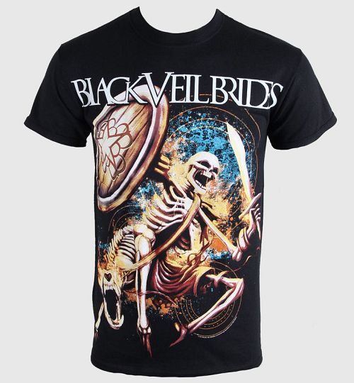 tričko pánske Black Veil Brides - Skelewarrior- PLASTIC HEAD - PH8131
