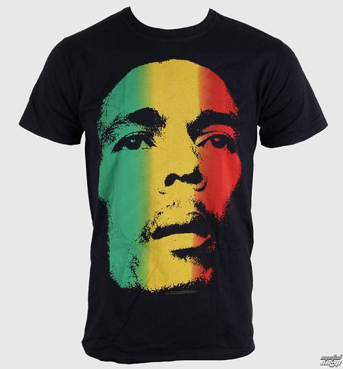 tričko pánske Bob Marley - Rasta Face - BRAVADO EU - BM06