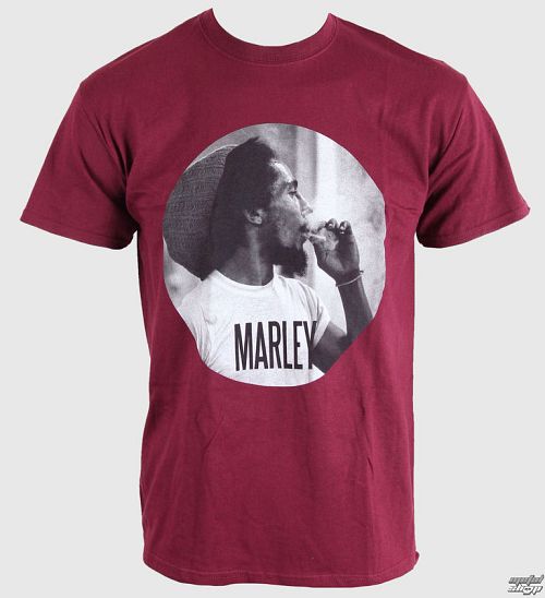 tričko pánske Bob Marley - Smokin Circle - BMATS03MR