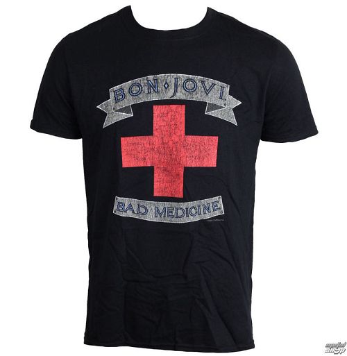 tričko pánske Bon Jovi - Bad Medicine - LIVE NATION - PE12128TSBP