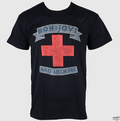 tričko pánske Bon Jovi - Bad Medicine - PLASTIC HEAD - PH7466