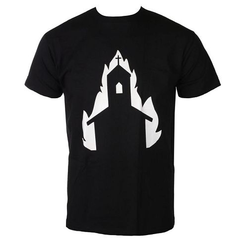 tričko pánske BURNING CHURCH - symbol 3 - TS-077